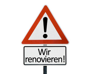Wir renovieren  ##120913-008