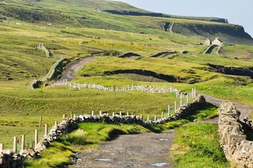 Rolgordijnen Iers landschap, County Clare © Noradoa