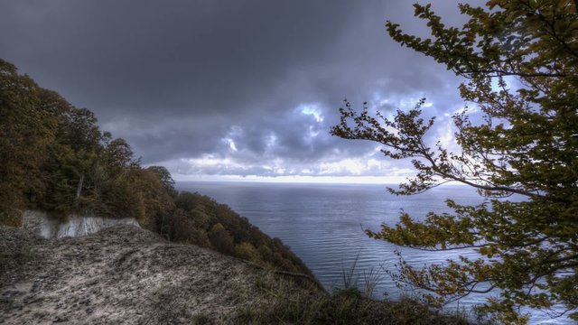 View of the K&ouml;nigsstuhl Area on the Island R&uuml;gen