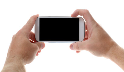 mobile taking picture