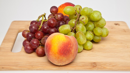 Grapes and Peaches