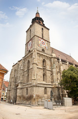 The Black Church( Biserica neagra). Brasov . Romania