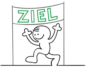 figur im ziel
