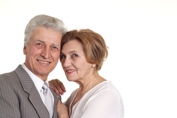 nice man and a woman standing