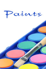 Colorful paints
