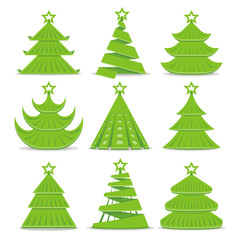 Christmas trees collection