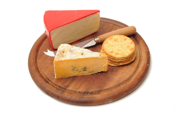 Cheese and biscuits