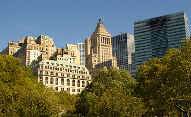 Fototapeta na wymiar Urzędy miasta, NY