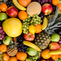still life multifruit background