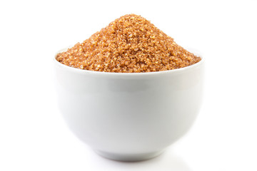 bowl with brown sugar
