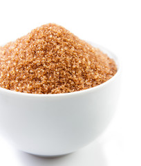 bowl with brown sugar