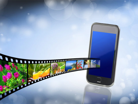 Smartphone und Urlaubsfotos