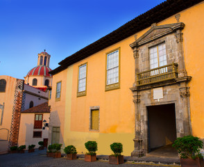 La Orotava Concepcion church red dome