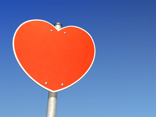 Herz-Schild