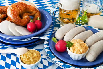 Oktoberfest - Wei&szlig;wurst und Bier