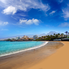 Las Americas Beach Adeje coast Beach in Tenerife