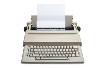 Retro Electronic typewriter
