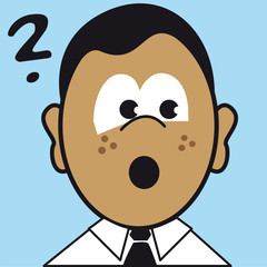 visage expression figure portrait peur frayeur