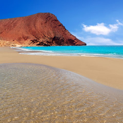 Beach Playa de la Tejita in Tenerife