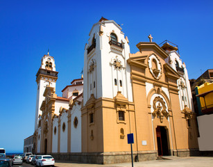 Basilica de Candelaria in Tenerife at Canary Islands