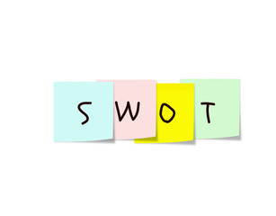 SWOT Sticky Notes