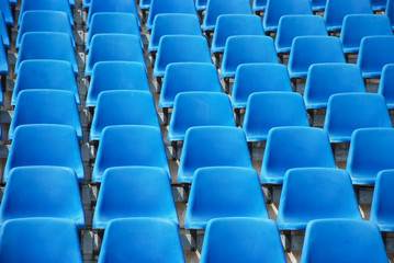 Naklejka premium Sitzreihe Stadion