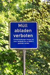hinweisschild