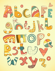 Plakaty  Zabawny alfabet