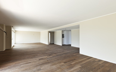 modern interior, empty large room