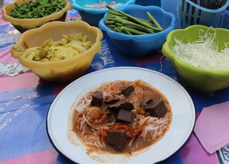 Northern Thai noodles