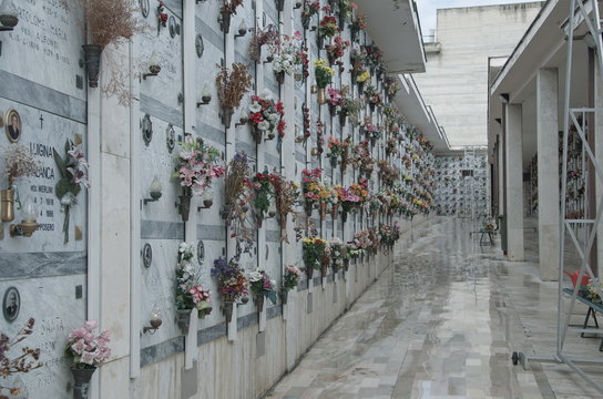 Cemetery in Italy