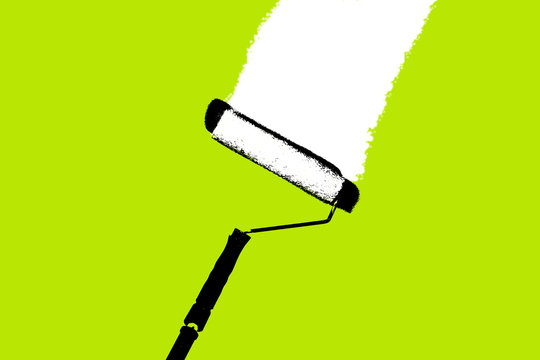 Paint roll (Illustration)