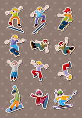 extreme sport stickers
