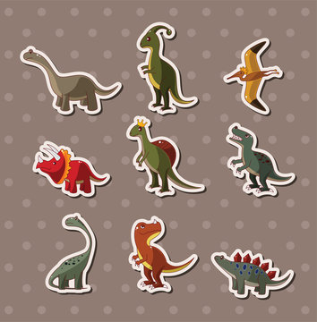 Dinosaur Stickers