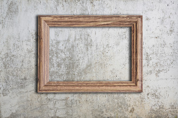 frame on wall