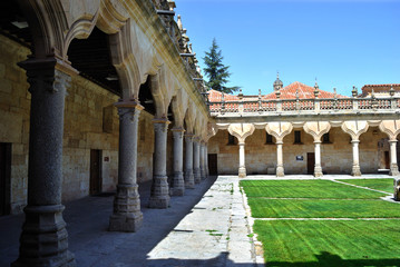 Fototapeta premium Patio of the Minor Schools in Salamanca