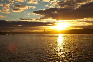 sunrise on the bosporus
