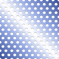 Seamless stainless blue shade metallic grid pattern
