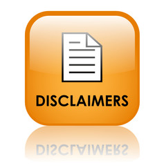 DISCLAIMERS Web Button (legal information terms and conditions)