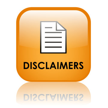 DISCLAIMERS Web Button (legal information terms and conditions)