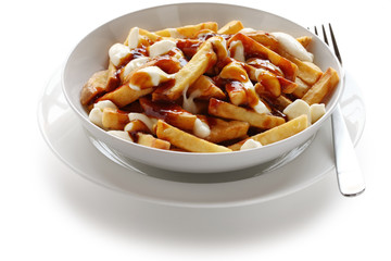 poutine, canadian cuisine