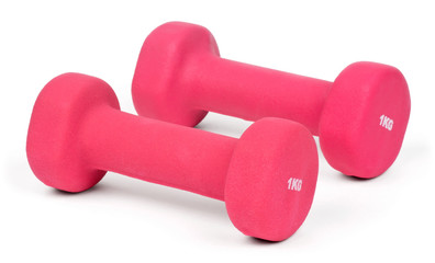 Obraz premium Two dumbbells