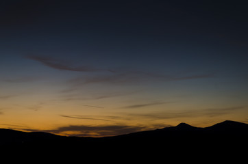 Obraz premium beautiful sunset background