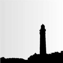 Kampen Leuchtturm - obrazy, fototapety, plakaty