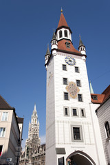 Obraz premium München Altes Rathaus Turm