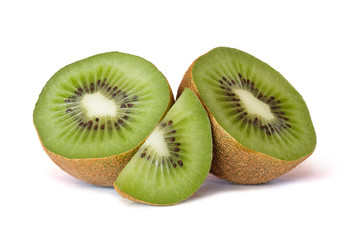 Fototapeta premium kiwi over white background