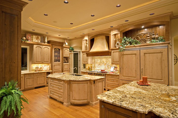 Beautiful Kitchen in Luxury Home