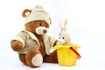 The bear and the rabbit