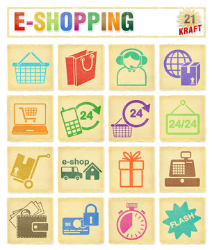 e-shopping kraft 21 color