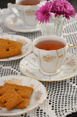 Tee und Kekse